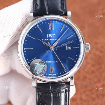 Knockoff IWC Portofino Blue Face Citizen 9015 40 MM Men Watch